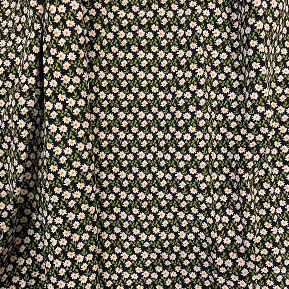 SHEIN Floral Shirred Flounce Sleeve Maxi Dress - Picture 3 of 3